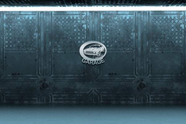 Classic Chevy Camaro Wide Body Garage Wall Art