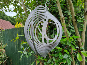 Quality Garden Spinner made in the UK, finished by hand