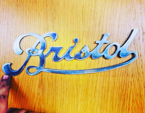 Bristol decorative wall sign